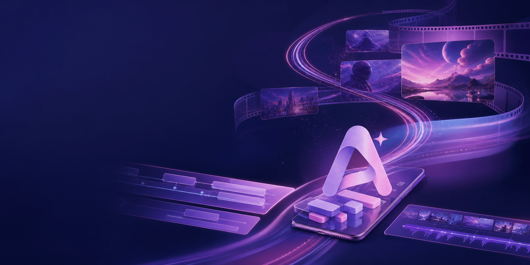 Animora AI video creation workspace