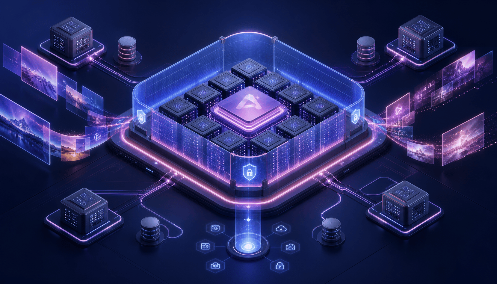 Animora secure processing visual
