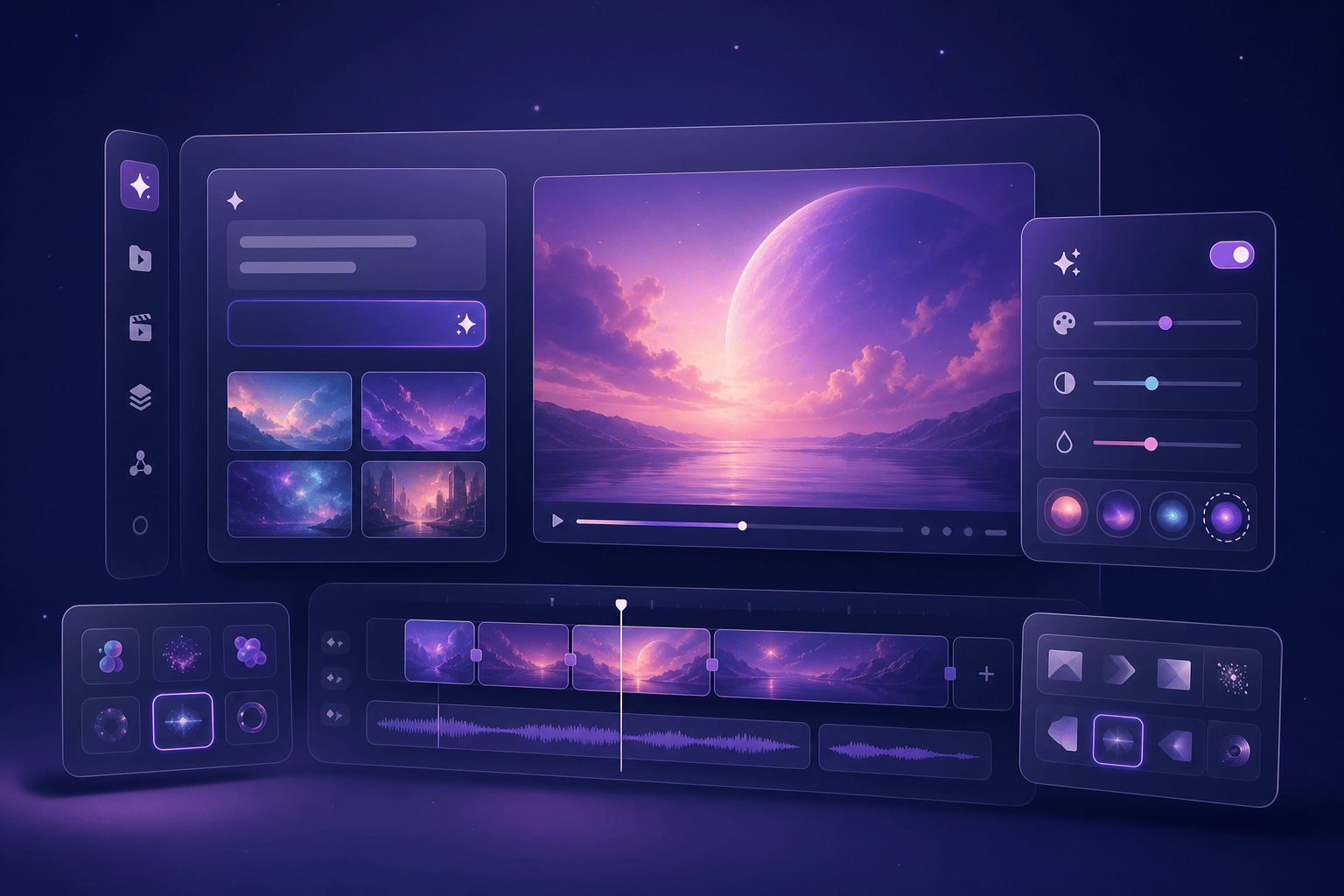 Animora product interface mockup